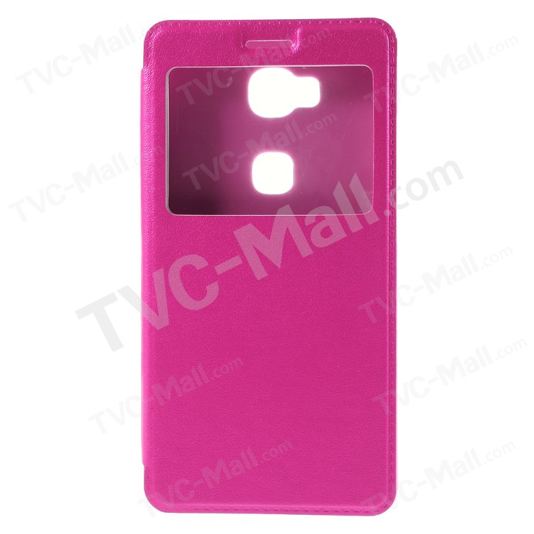 Case Huawei GR 5 / Pre-order * เคส 1ช่องหน้าต่าง หนังPC *