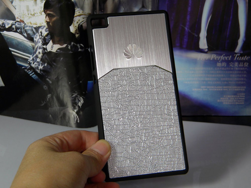 Case Huawei P8 Lite / Pre-order * เคสหรูหรา ขัดอลูมิเนียมโลหะ ผิวHybird ปกแข็ง *