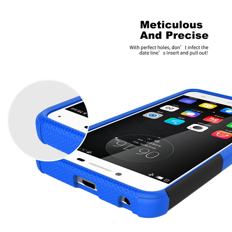 Case Lenovo A6600 / Pre-order * พีซีภายนอก + ด้านใน TPU = การป้องกันชั้นสองชั้น พร้อมขาตั้ง *