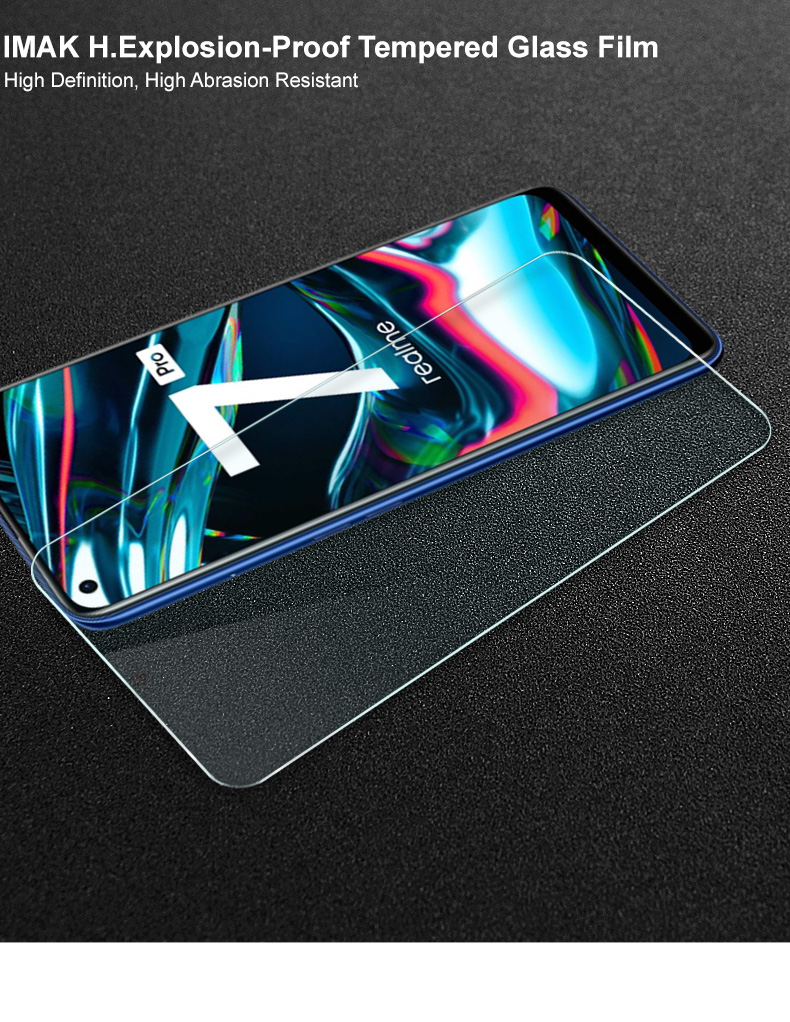 กระจกกันรอย Realme 7 Pro / Pre-Order * IMAK H Series กระจกนิรภัยความละเอียดสูงป้องกันการระเบิด *