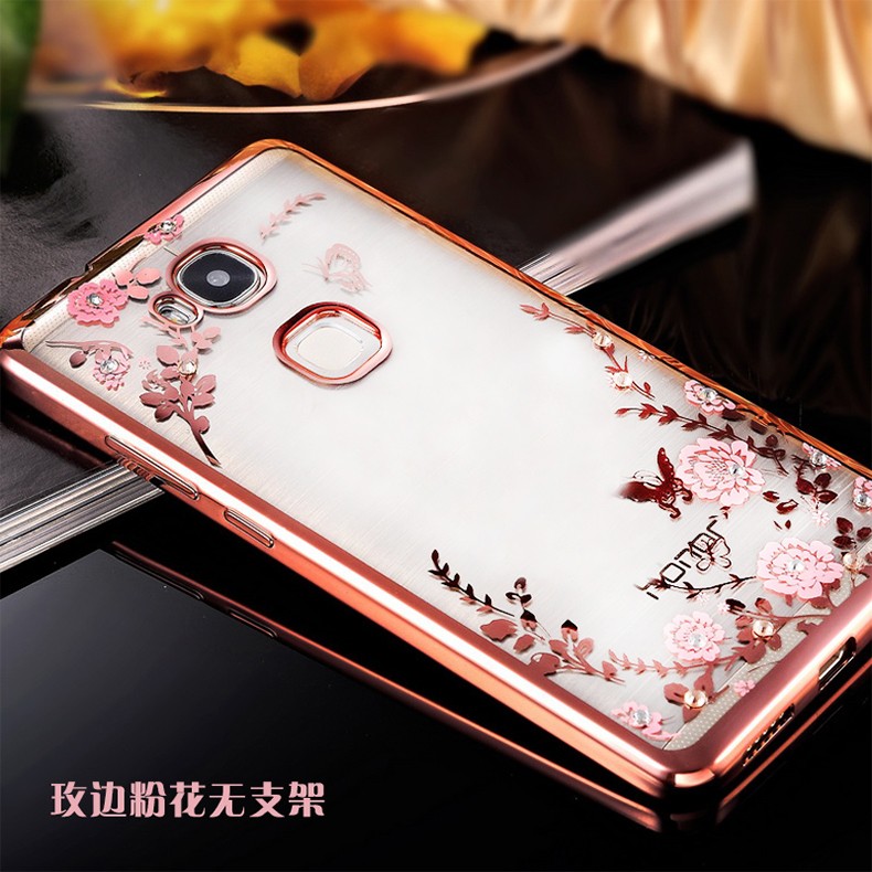 Case Huawei GR5 / Pre-order * เคสหรูหราเทคนิคการชุบทอง TPU ซิลิโคนอ่อนนุ่ม *