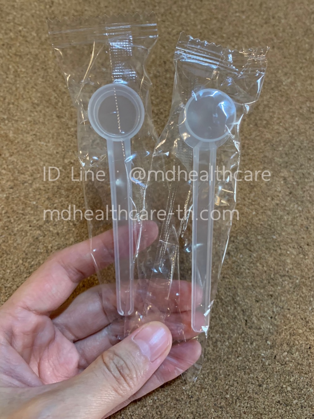 ช้อนตวง2กรัม/4ml(cc)ยาว9.5cm บรรจุ1ชิ้น/ซอง