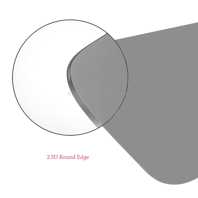 กระจกนิรภัยกันรอย Samsung Galaxy A7 2017 / Pre-order * 0.26mm 9H ความแข็งพื้นผิว 2.5D ความเป็นส่วนตัวป้องกันแสงสะท้อนกระจกนิรภัยแบบไม่เต็มจอ ((โปร่งใส) *