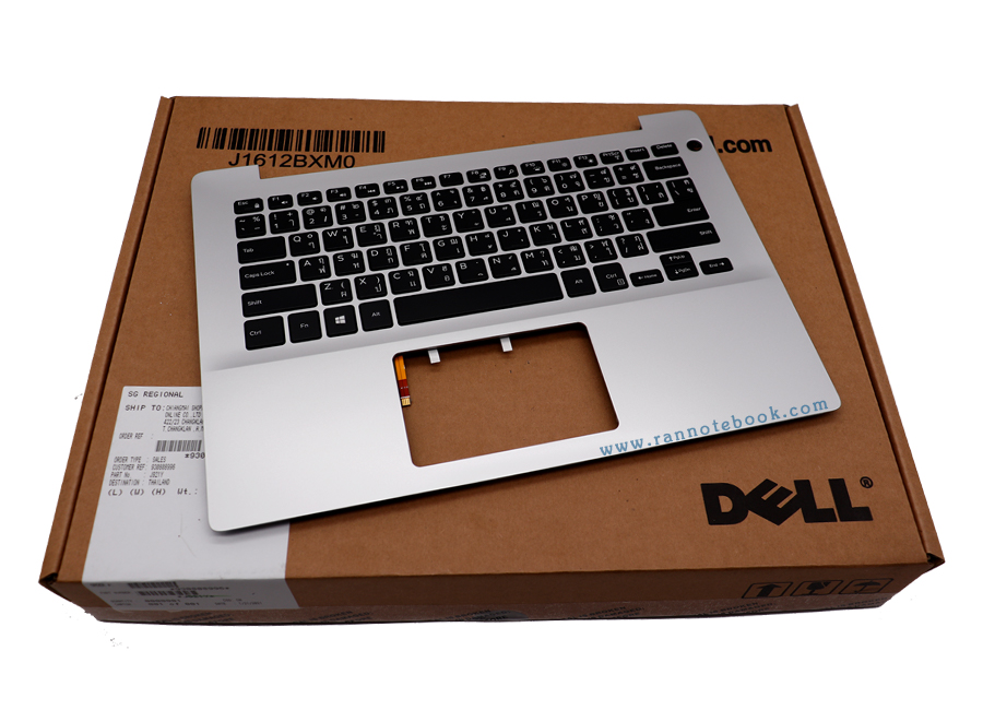 บอดี้บน คีย์บอร์ด Dell Inspiron 5480 แท้ Palmrest Keyboard Dell 5480 ราคา พิเศษ แท้ ตรงรุ่น รับประกันศูนย์ Dell Thailand