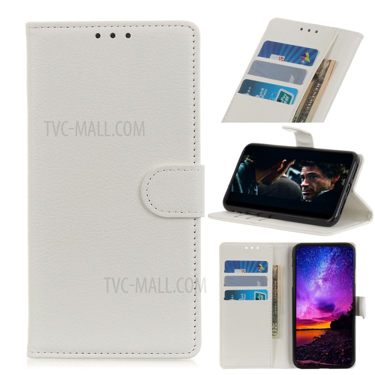Case Huawei Y9 Prime 2019 / Pre-Order * เคสผิวลิ้นจี่หนัง PU เคสกระเป๋าสตางค์ *