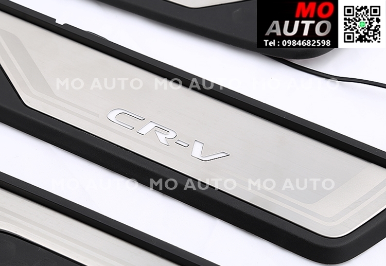 สคับเพลทชายบันได LED CR-V