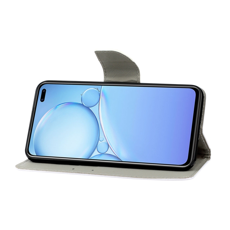 Case Vivo V19 / Pre-order * 3D สีการวาดภาพแนวนอนพลิก เคสหนัง PU กับผู้ถือบัตรและสล็อตและกระเป๋าสตางค์ *