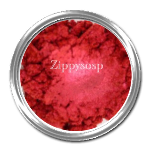 **mica สีแดงอมชมพู Romance Red Mica 30g ทำลิปได้ (MCJ)