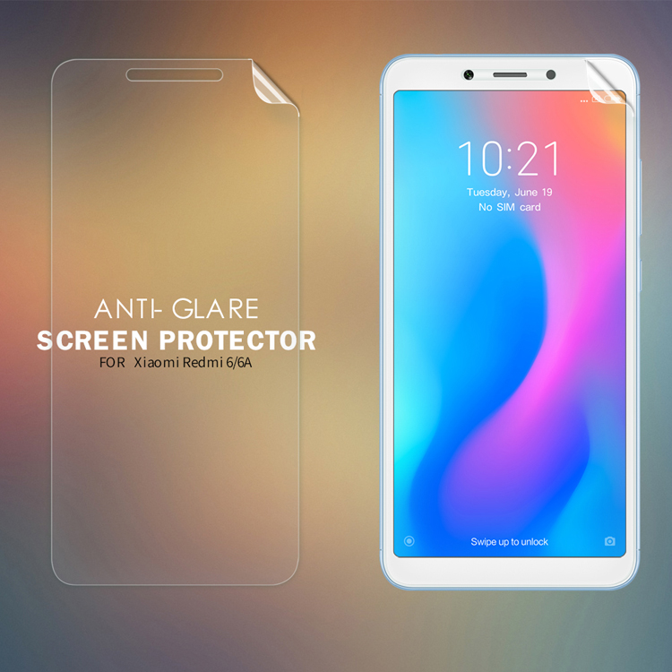ฟิล์มกันรอย Xiaomi Redmi 6A / Pre-order * NILLKIN ป้องกันแสงสะท้อน *