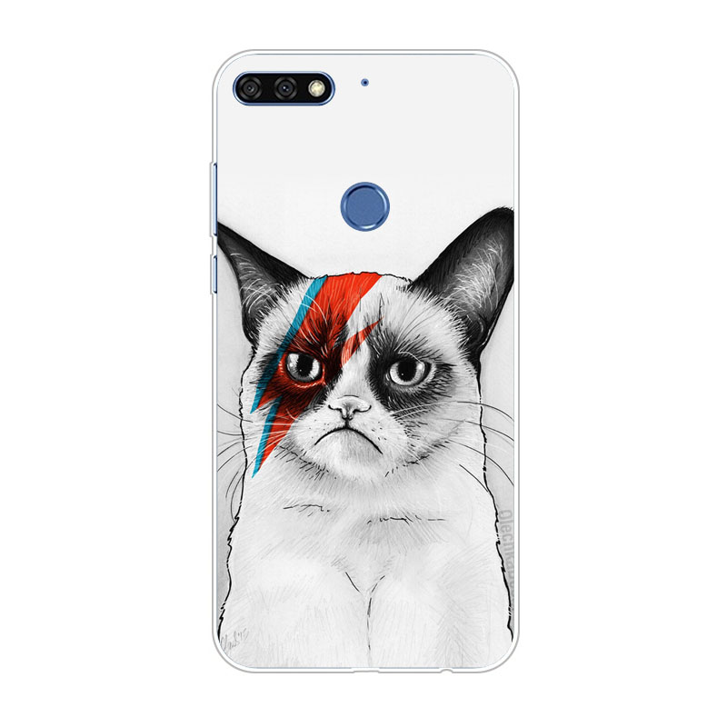 Case Huawei Y7 Pro 2018 / Pre-order * ซิลิกอนน่ารัก การ์ตูนจิตรกรรมTPU Soft *