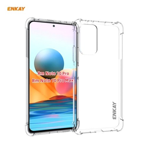 Case Xiaomi Redmi Note 10 Pro / Pre-Order * Enkay เคสใส TPU นุ่มลื่นปกกันกระแทก 4 มุม *