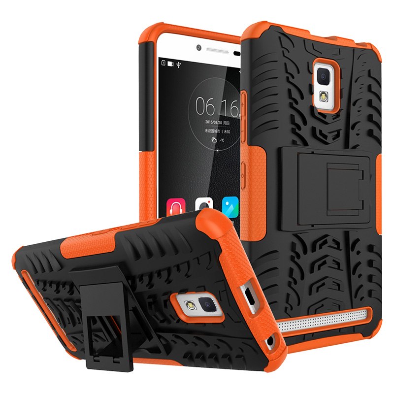 Case Lenovo A6600 / Pre-order * พีซีภายนอก + ด้านใน TPU = การป้องกันชั้นสองชั้น พร้อมขาตั้ง *
