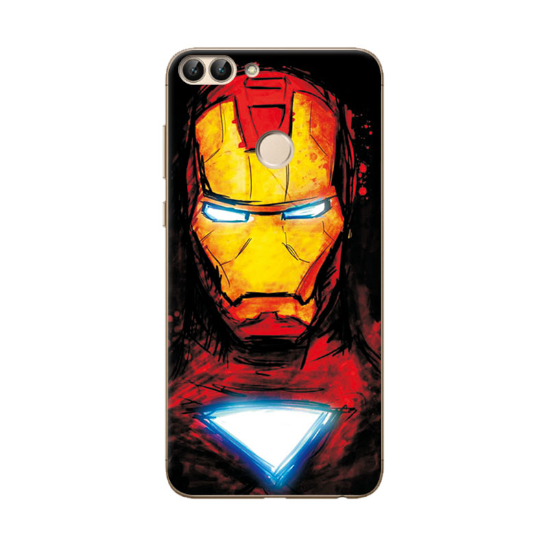 Case Huawei Y9 2018 / Pre-order * เคสการ์ตูนSuper Hero TPU นุ่ม พิมพ์ลาย สีสันสดใส *