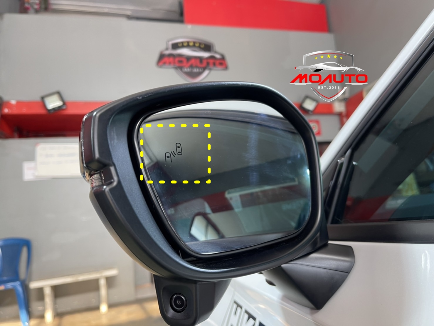 ชุดกระจกช่วยเตือนมุมอับสายตา V1 ( BSD ) CIVIC FE / FE e:HEV