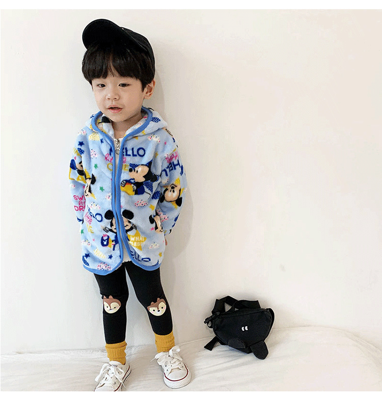 เสื้อกันหนาวขนนุ่ม มิกกี้ ไซส์ 90-100-110