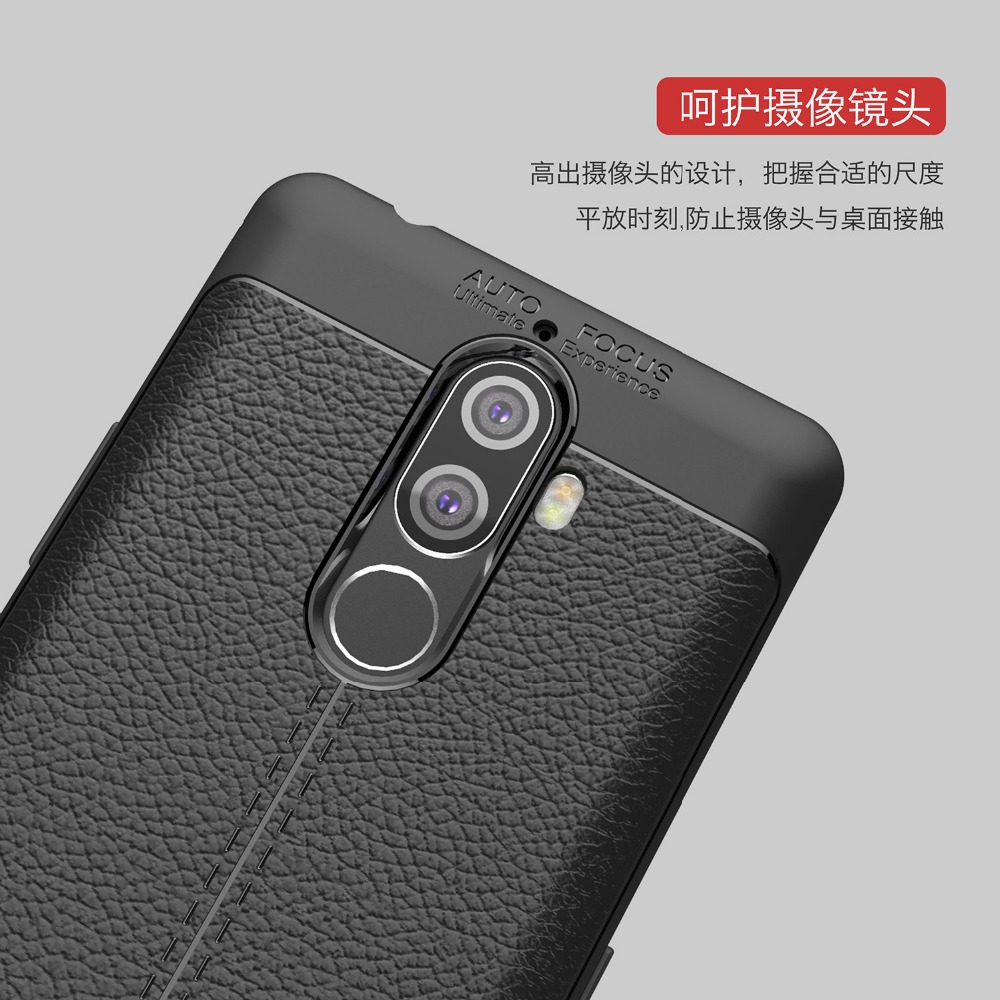 Case Lenovo K8 Note / Pre-order * เคสเนื้อลิ้นจี่หรูหราผิวนุ่ม Dorp กันกระแทก *