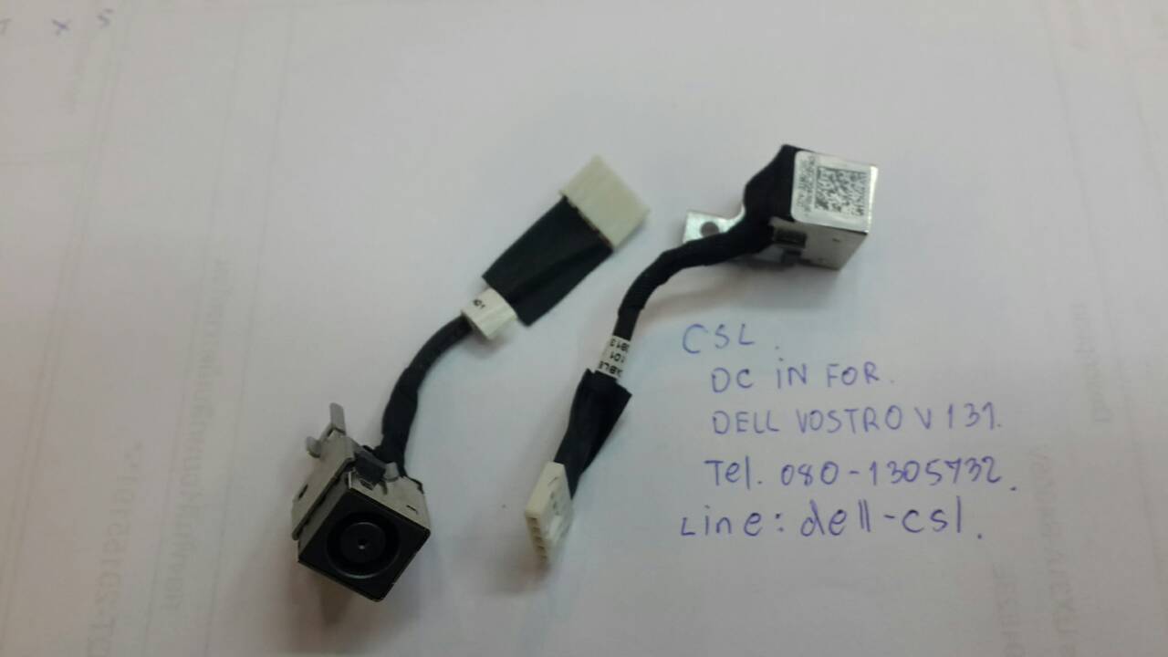 DC in For DELL Vostro V131,Vostro V130, Latitude 3330 ของแท้ ประกันศูนย์ DELL