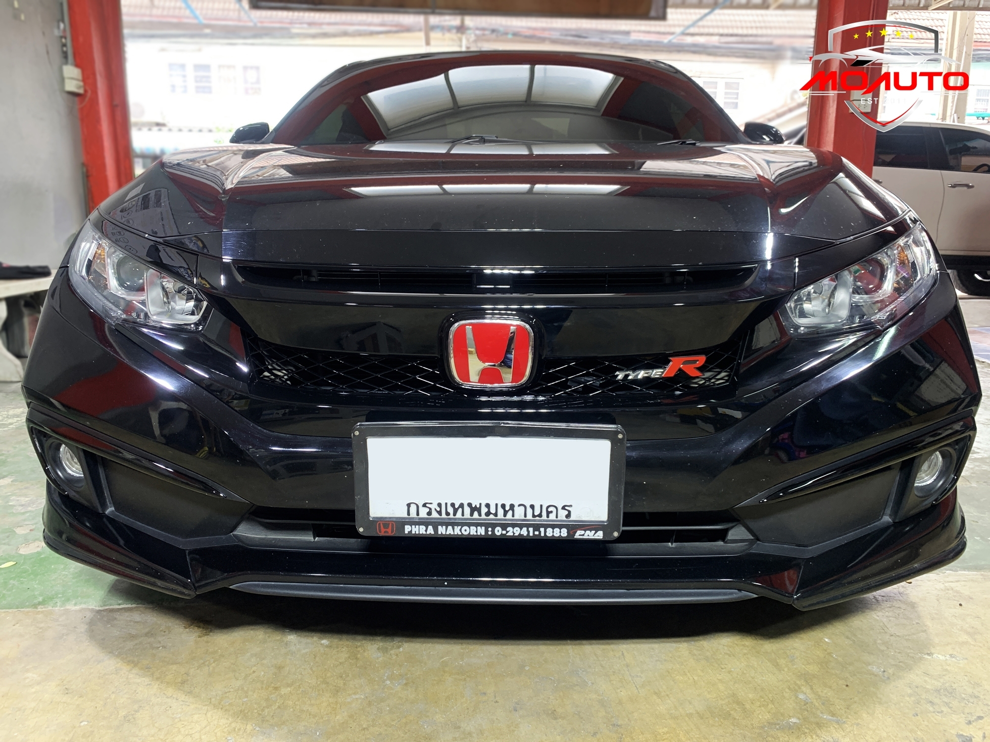 กระจังหน้าทรง TYPE-R ตรงรุ่น CIVIC FC MC 2019-2020