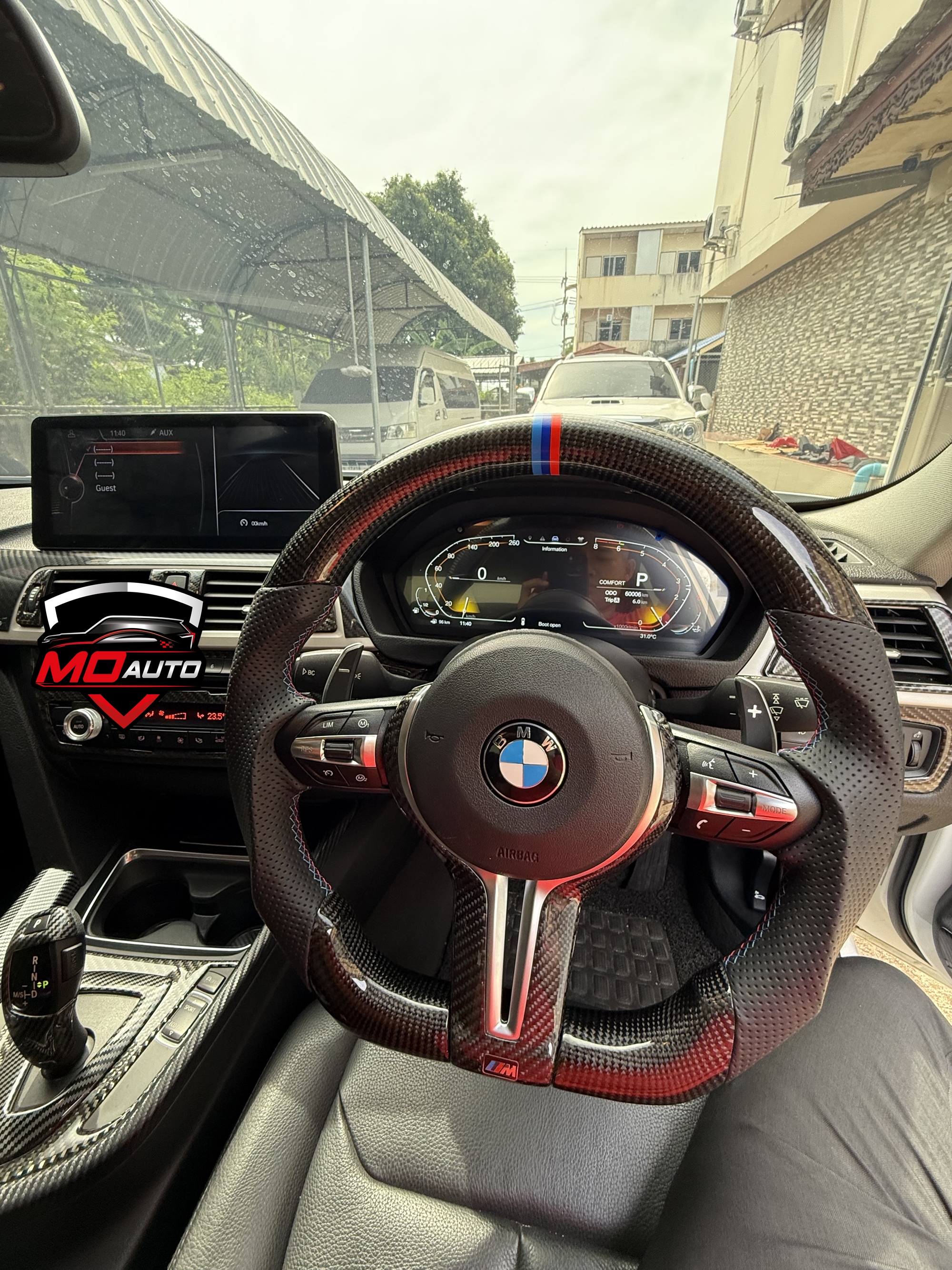 หน้าจอเรือนไมล์ ดิจิตอล BMW F30
