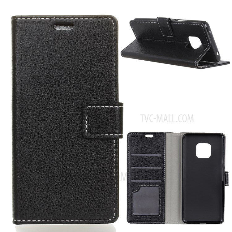 Case Huawei Mate 20 Pro / Pre-order * เคสผิวลิ้นจี่ ช่องเสียบการ์ด 2 ช่อง + ช่องใส่รูปภาพ 1 ช่อง + กระเป๋า 1 ช่อง *