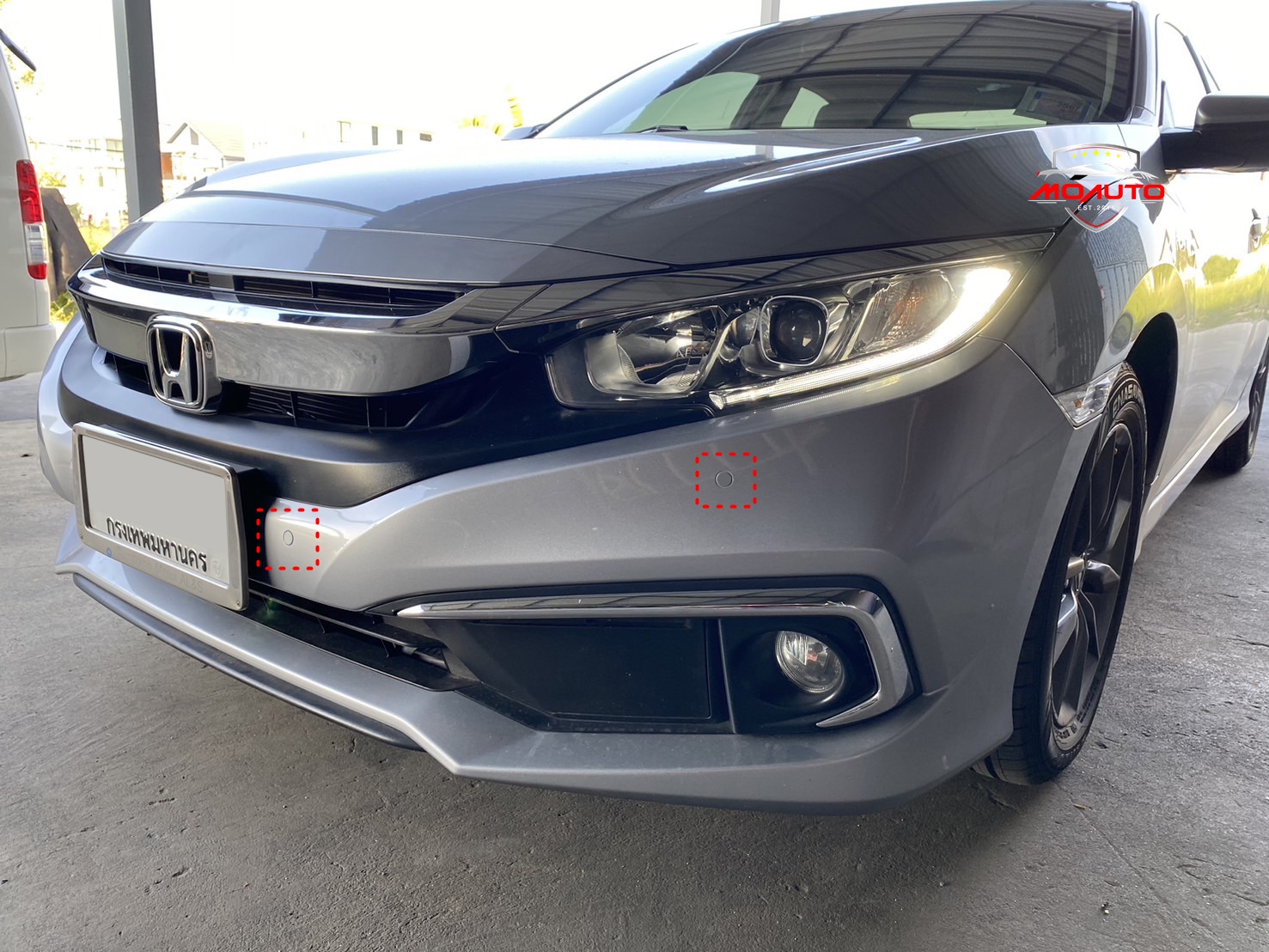 ชุดเซ็นเซอร์ หน้า-หลัง อัลตร้าโซนิค รอบคันสำหรับ CIVIC FC / FK