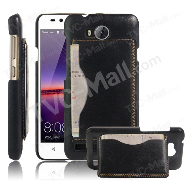 Case Huawei Y3II / Pre-order * เคสหนังเคลือบพลาสติกในสไตล์ย้อนยุค *