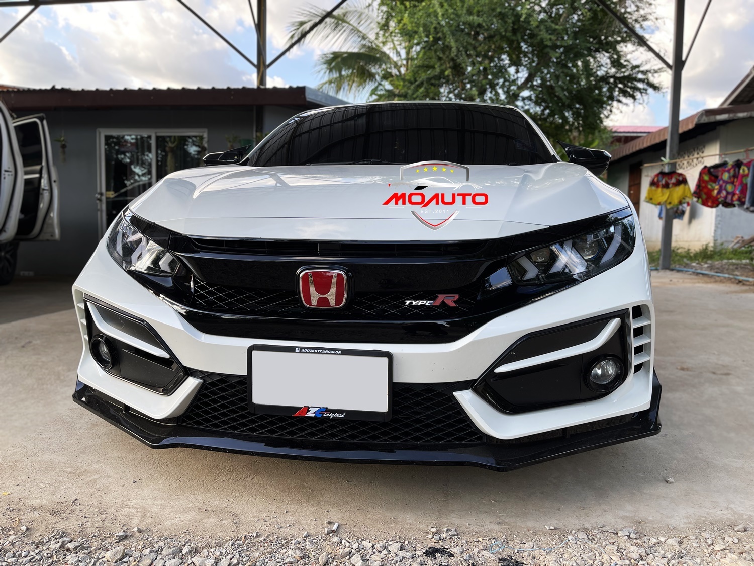 ชุดแต่ง TYPE-R สำหรับ CIVIC FC 2016-2021 (แบบเปลี่ยนกันชน)