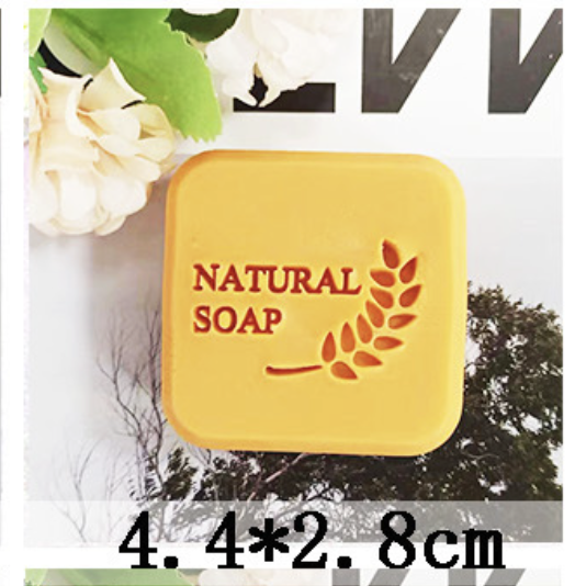 แสตมป์สบู่รูปใบไม้ natural soap 007279