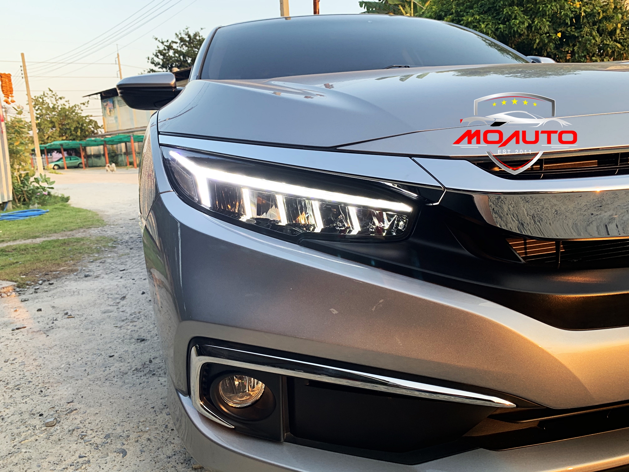 โคมไฟหน้า LED ทรง Audi Style CIVIC FC / FK 2016-2021