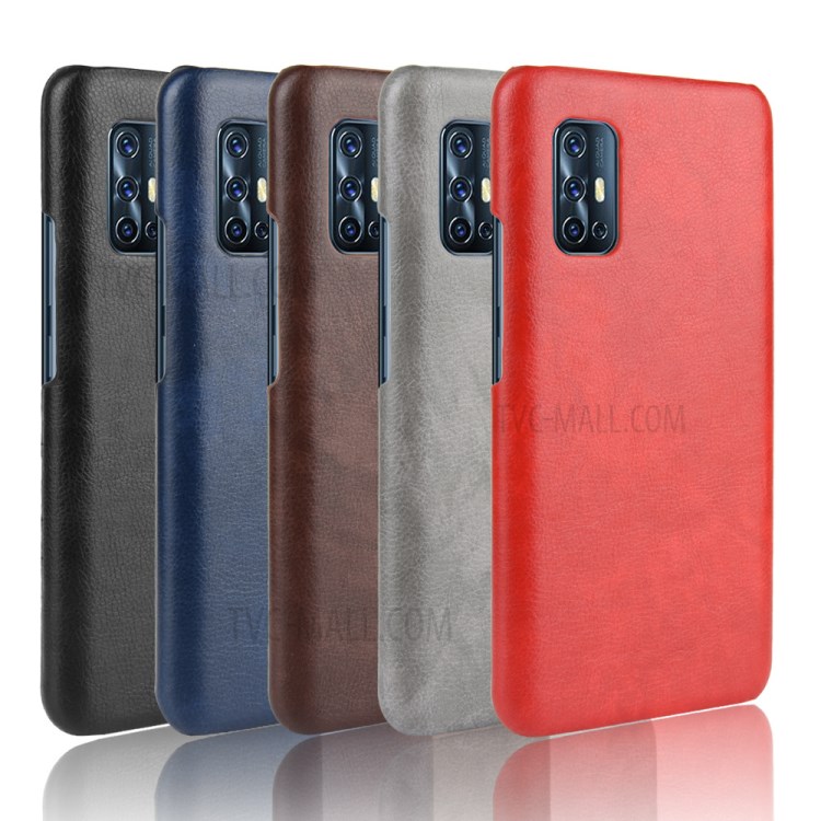 Case Vivo V17 / Pre-order * เคสลิ้นจี่เนื้อหนัง PU เคลือบผิวป้องกันลายนิ้วมือ เพรียวบางและเบาโดยไม่มีการเพิ่มจำนวนมาก *