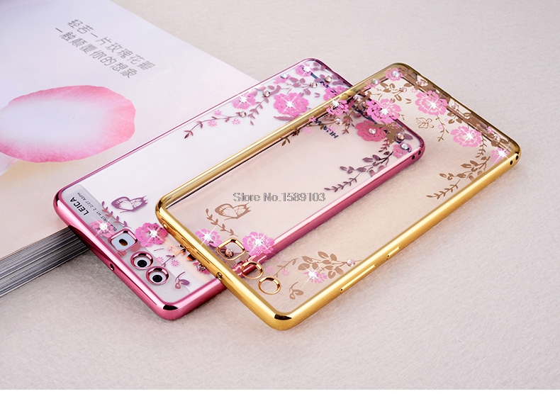 Case Huawei P10 / Pre-order * เคสหรูหราเทคนิคการชุบทอง TPU ซิลิโคนอ่อนนุ่ม *