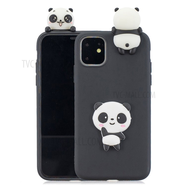 Case iPhone 11 Pro Max / Pre-order * 3D Doll Decor TPU การพิมพ์รูปแบบการ์ตูนปรับแต่งอุปกรณ์ *