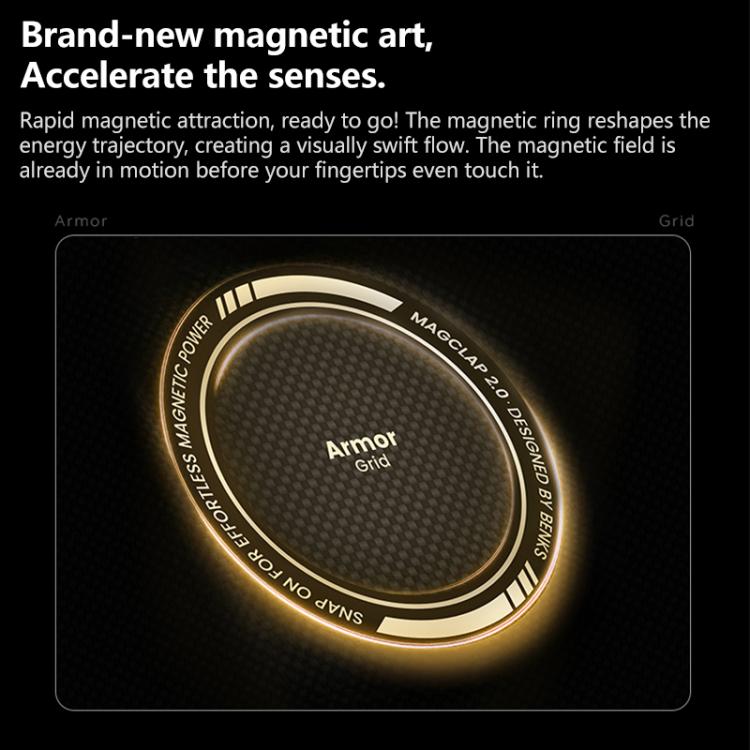 Case iPhone 17 Pro Max # Pre-order * เคสโทรศัพท์ MagSafe ลายสานเพชรสุดคลาสสิกจาก Benks Color Shield C1 *