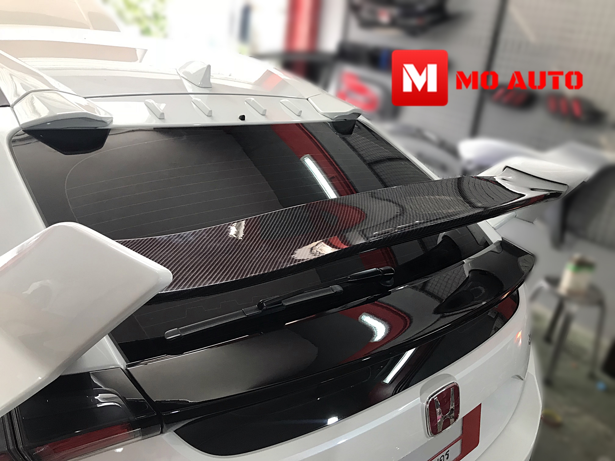 ชุดแต่ง TYPE-R CIVIC FK Hatchback แบบสวมทับ