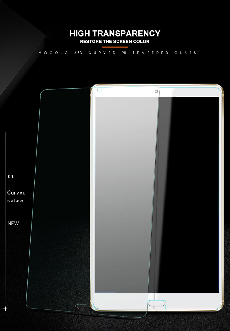 กระจกนิรภัย Huawei MediaPad M5 / Pre-Order * MOCOLO ทำจากกระจกนิรภัยคุณภาพสูง *