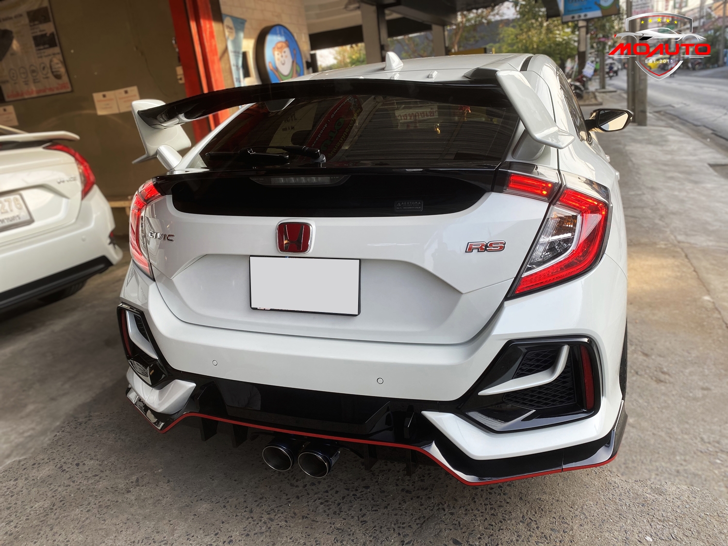 สปอยร์เลอร์ทรง TYPE-R ตรงรุ่น CIVIC HATCHBACK (FK)