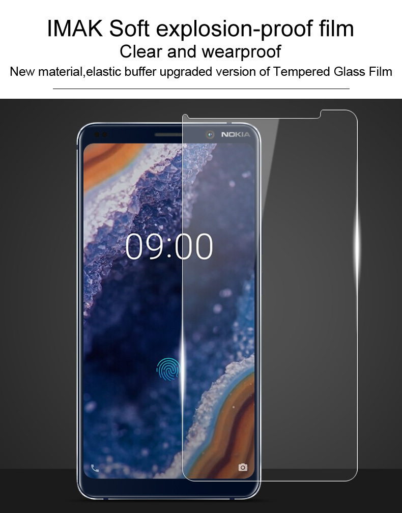 ฟิล์มกันรอย Nokia 9 PureView / Pre-order * IMAK Soft TPU หน้าจอฟิล์มกันรอย *