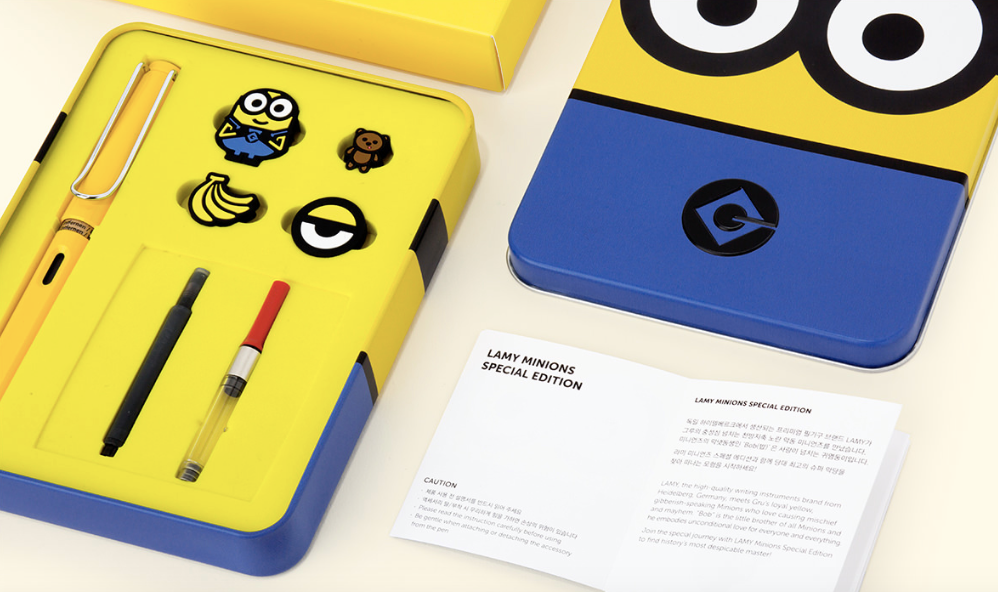 LAMY X Minions Limited Edition Yellow Fountain Pen