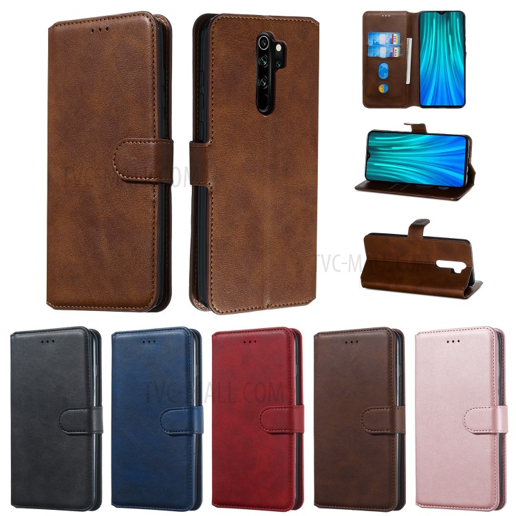 Case Xiaomi Redmi Note 8 Pro / Pre-Order * เคสหนังม้ากระเป๋าสตางค์ปกหนัง ช่องเสียบการ์ด Wallet และกระเป๋าซ่อน *