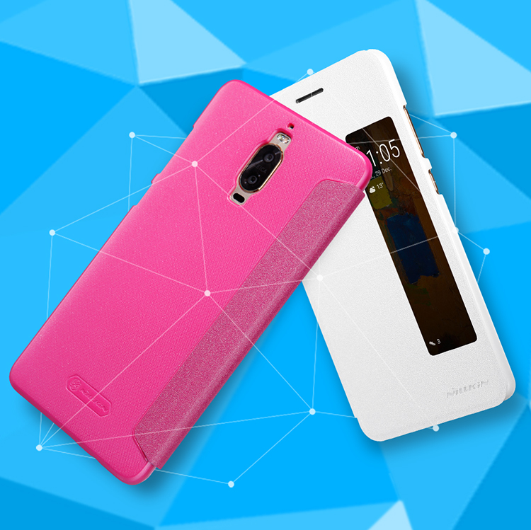 Case Huawei Mate 9 Pro / Pre-order * NILLKIN Sparkle ซีรี่ส์ Smart View Leather Mobile Cover *