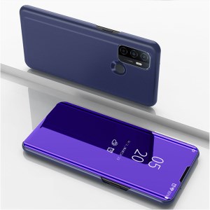Case OPPO A53 (2020) # Pre-Order * ผลิตจากวัสดุ PC + หนัง PU หน้าต่างโปร่งแสงเพื่อการดูข้อมูลได้ง่าย *
