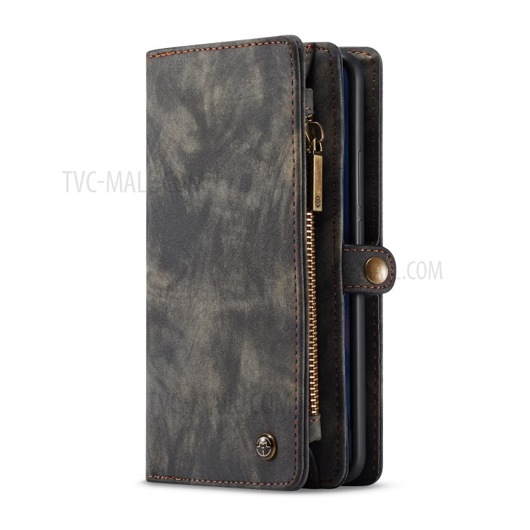 Case Huawei Mate 20 Pro / Pre-order * CASEME ปกหนังแยกกระเป๋าซิปอเนกประสงค์ 2-in-1 สไตล์ย้อนยุค *