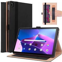 Case Lenovo Tab M10 Plus (3rd Gen) # Pre-order * เคสสายรัดยางยืดยึดฝาครอบด้านหน้า ฟังก์ชั่นปลุก/สลีปอัตโนมัติอัจฉริยะ พร้อมสายคล้องมือ *