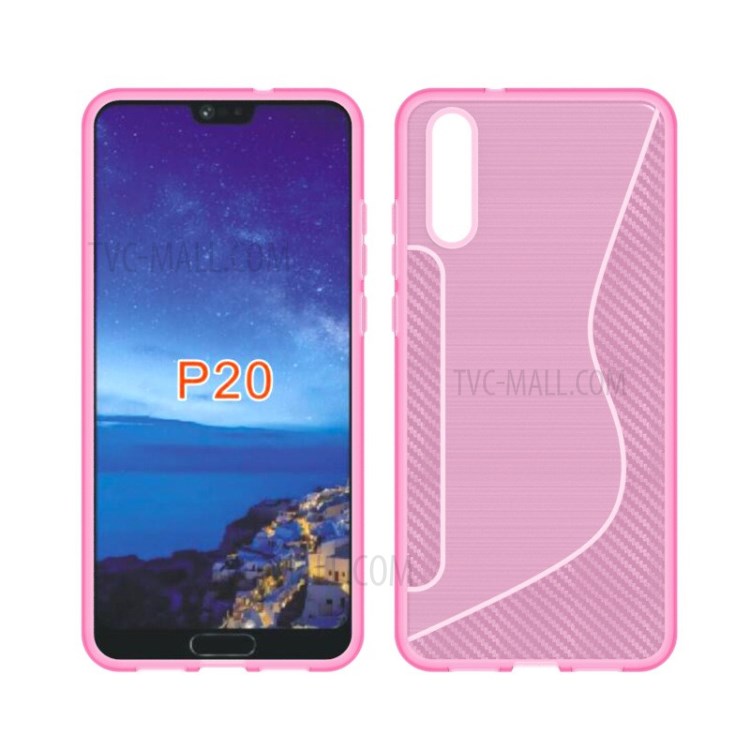 Case Huawei P20 / Pre-order * คาร์บอนไฟเบอร์ Brushed S รวมพื้นผิวแปรงและคาร์บอนไฟเบอร์ 2 ชนิด *