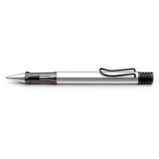 Lamy AL-star Aluminum Silver Black clip Ballpoint Pen