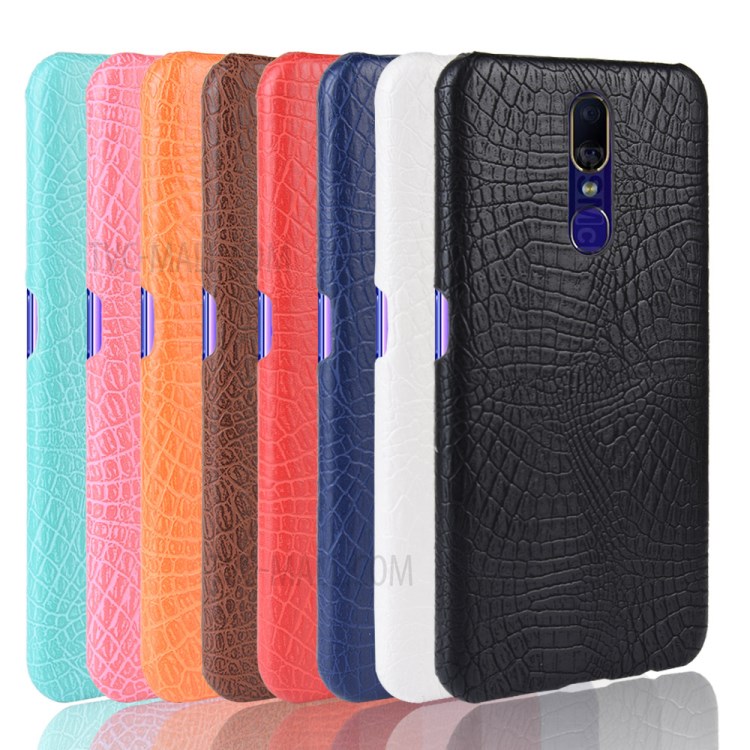 Case OPPO F11 / Pre-order * เคสหนังจระเข้เนื้อ PU เคลือบ *