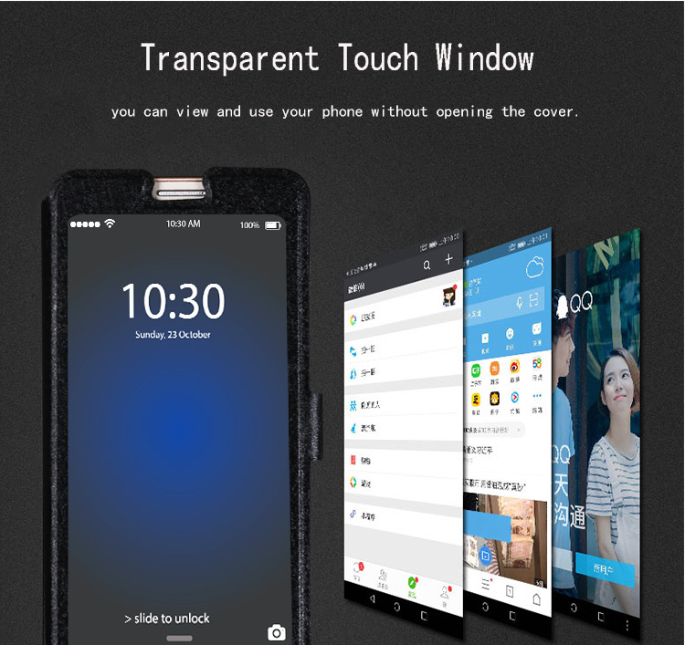 Case Huawei Honor 6 Plus / Pre-order * เคสดูหน้าต่างหรูหราหน้าต่างใส *