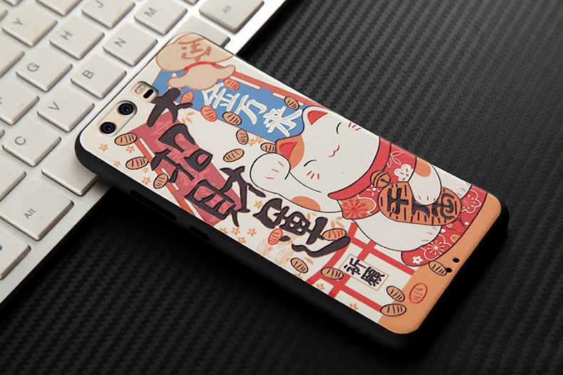 Case Huawei P10 Plus / Pre-order * เคสปกฝาครอบหุ้ม TPU พื้นผิวนูนและมีสไตล์ *