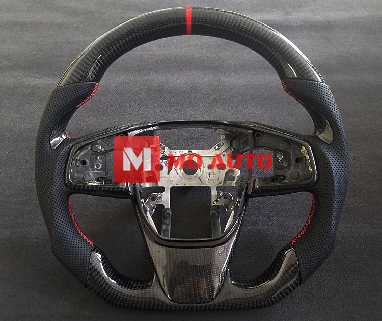 เพลทครอบพวงมะลัย คาร์บอน CIVIC FC/FK/MC 2019