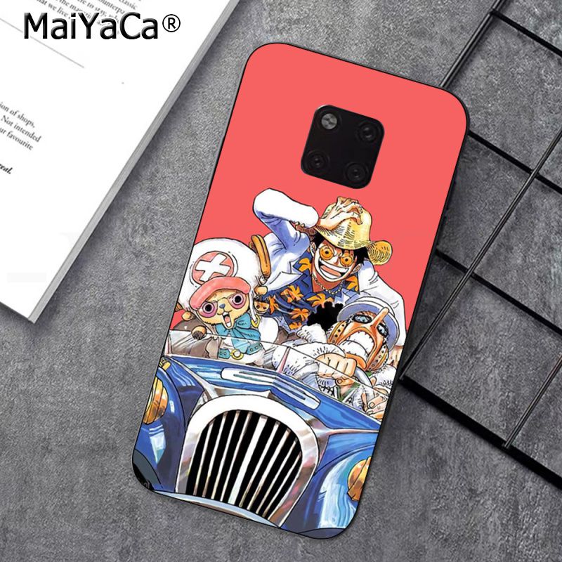 Case Huawei Mate 10 Pro / Pre-order * One piece เคส TPU นิ่มพื้นดำพิมพ์ลาย *